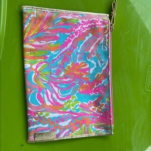 Lilly Pulitzer Vibrant Abstract Pouch